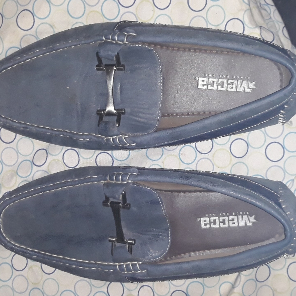 New leather mecca slippers
